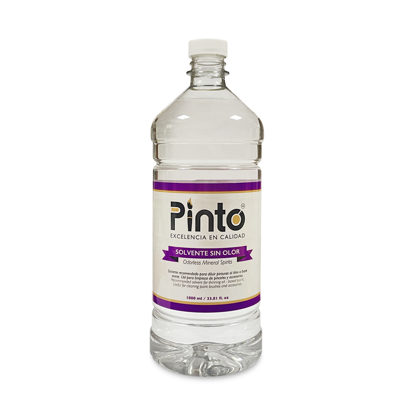 SOLVENTE PINTO S/OLOR 1000ML FCO