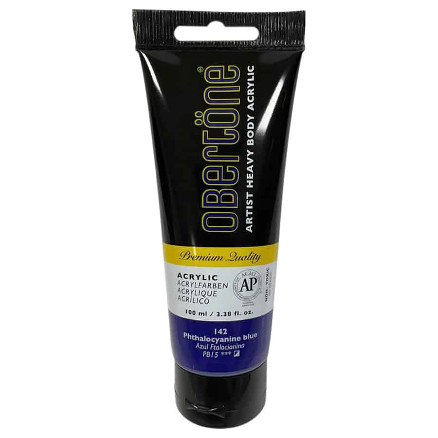 PINT ACR OBERTONE #142 100ML AZU FTA MAT