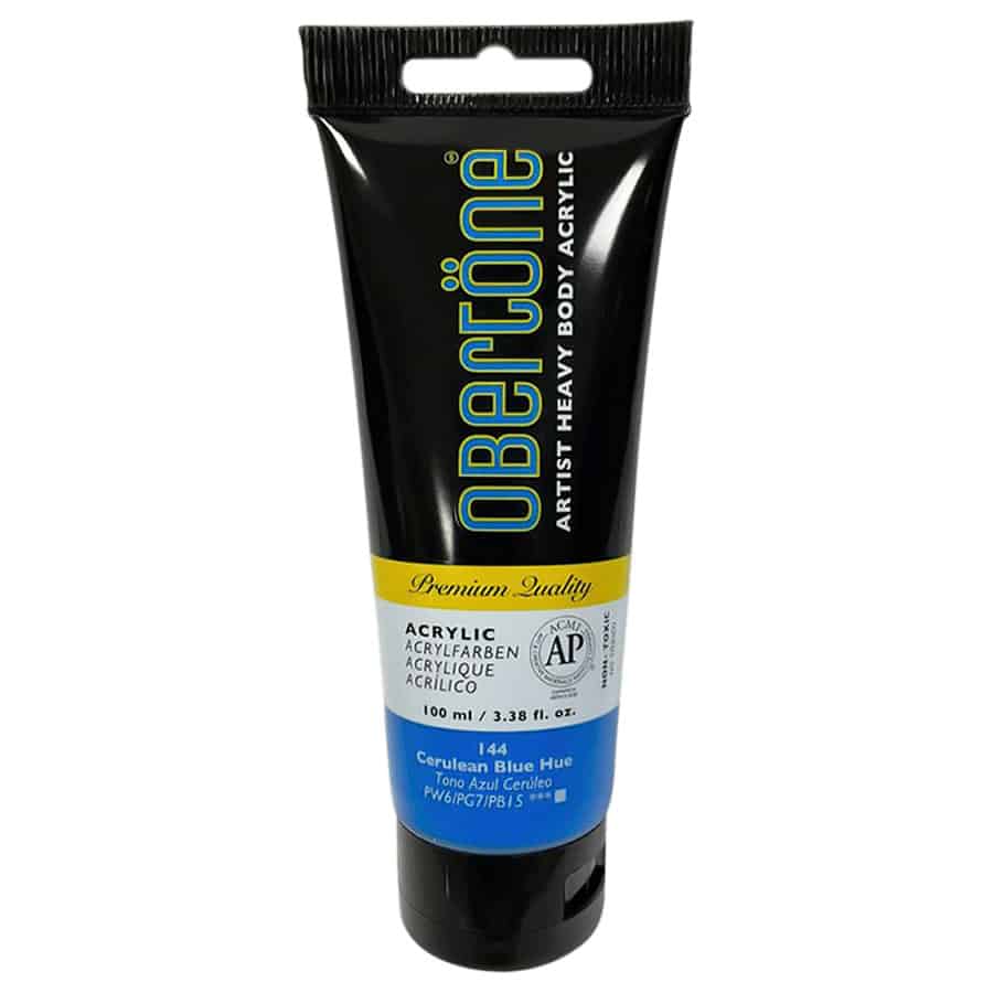 PINT ACR OBERTONE #144 100ML AZU CER MAT