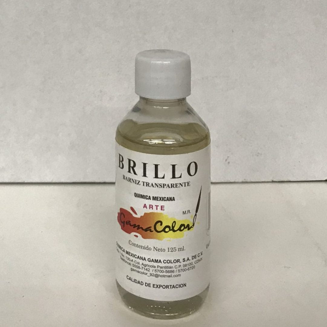 BARNIZ GAMACOLOR BRILLO P/MANUAL. 125ML