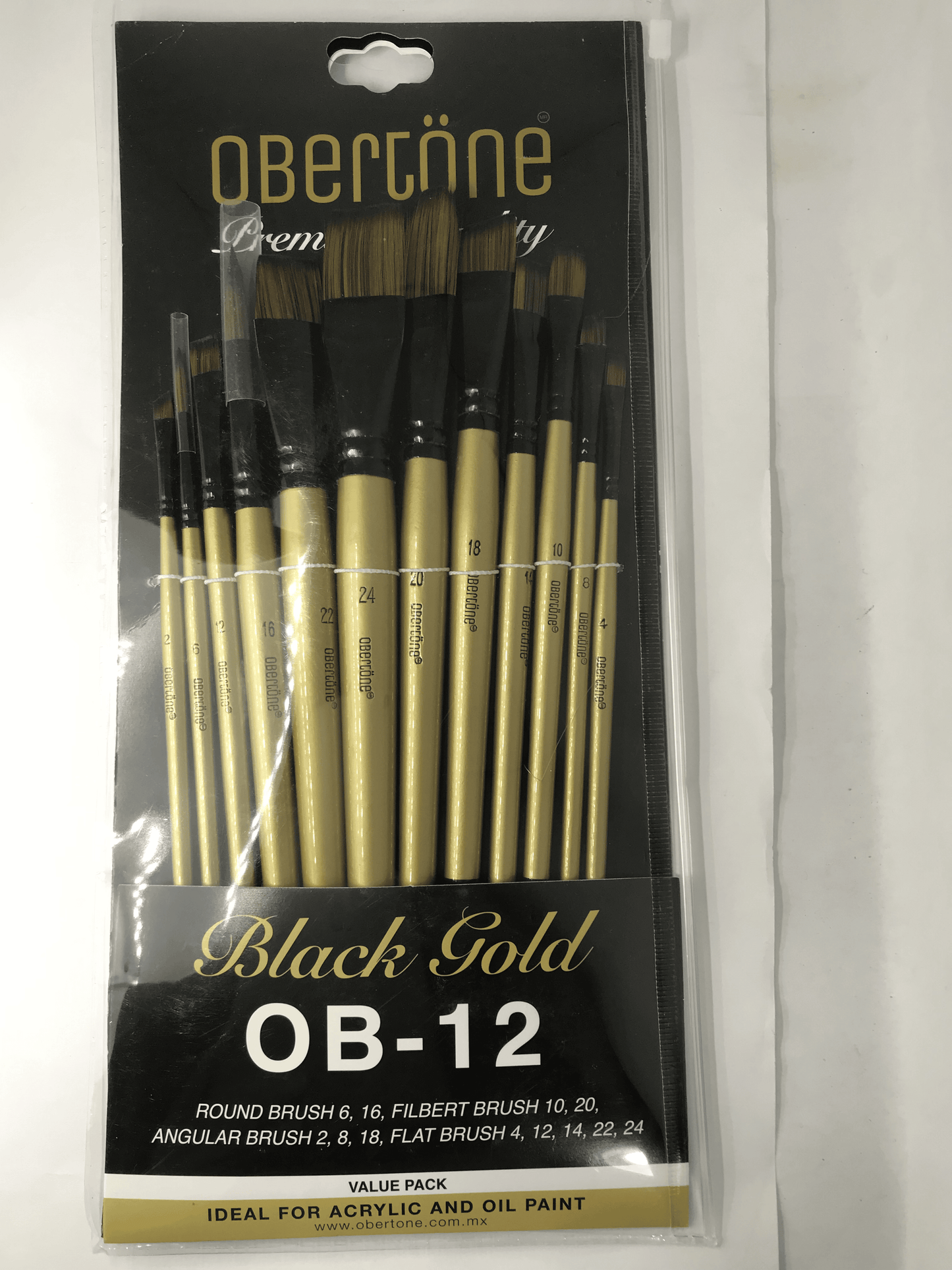 PINC OBERTONE OB-12 MC BLACK GOLD SET 12