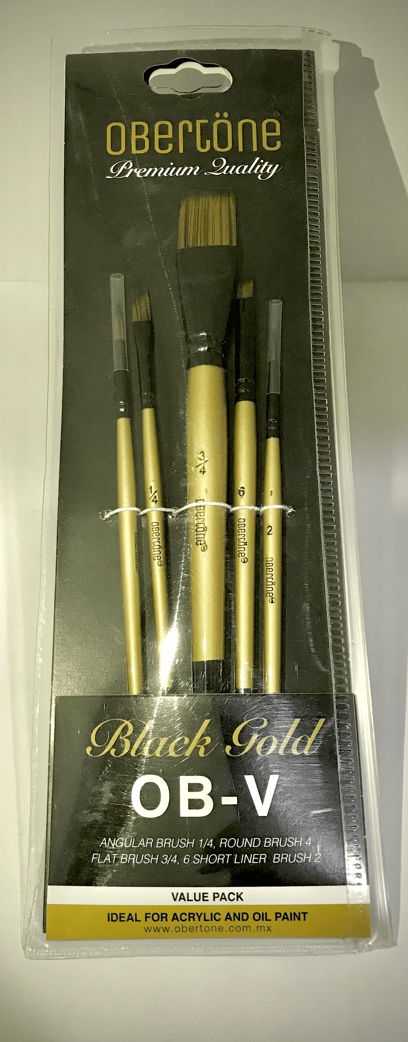 PINC OBERTONE OB-V MC BLACK GOLD SET 5