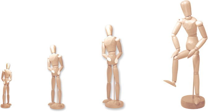 MANIQUI RODIN 31CM HOMBRE MAD