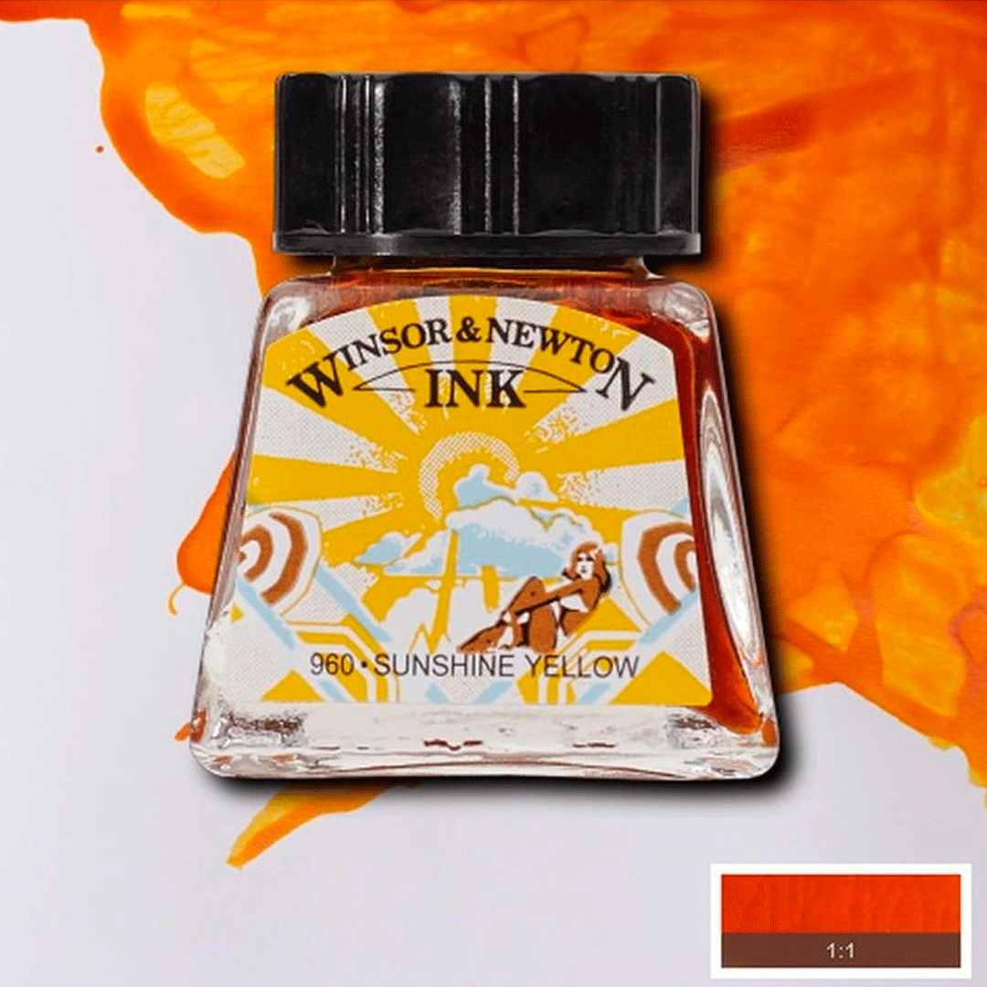 Tinta China - Winsor & Newton 14 ml