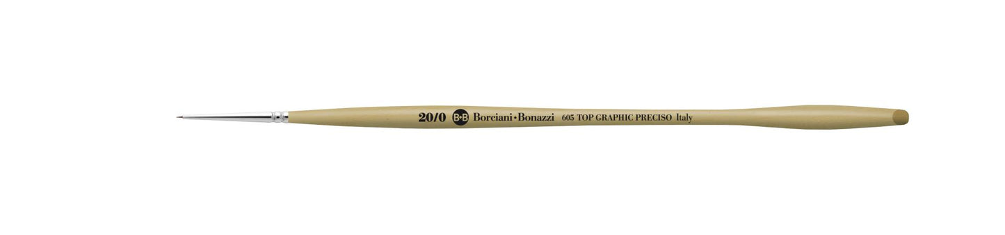 PINC BORCIANI S605 #15/0 MC RED SINT