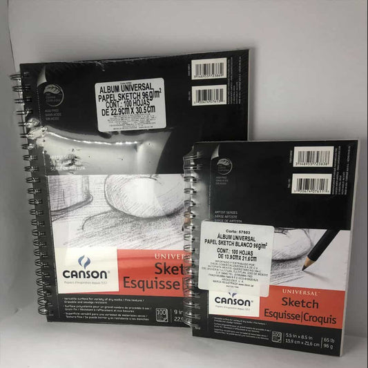 Block Canson Sketch universal de 96 grs.