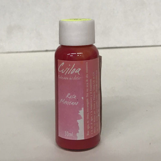 TINTA CHINA CUILOA 30ML ROS MEX