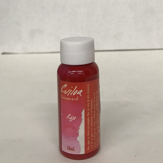 TINTA CHINA CUILOA 30ML ROJ