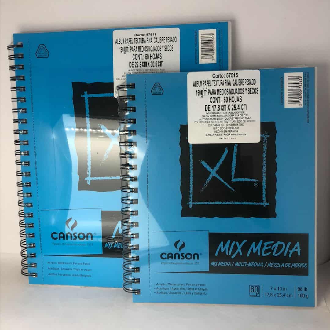 Block Canson Mix Media 160 grs.