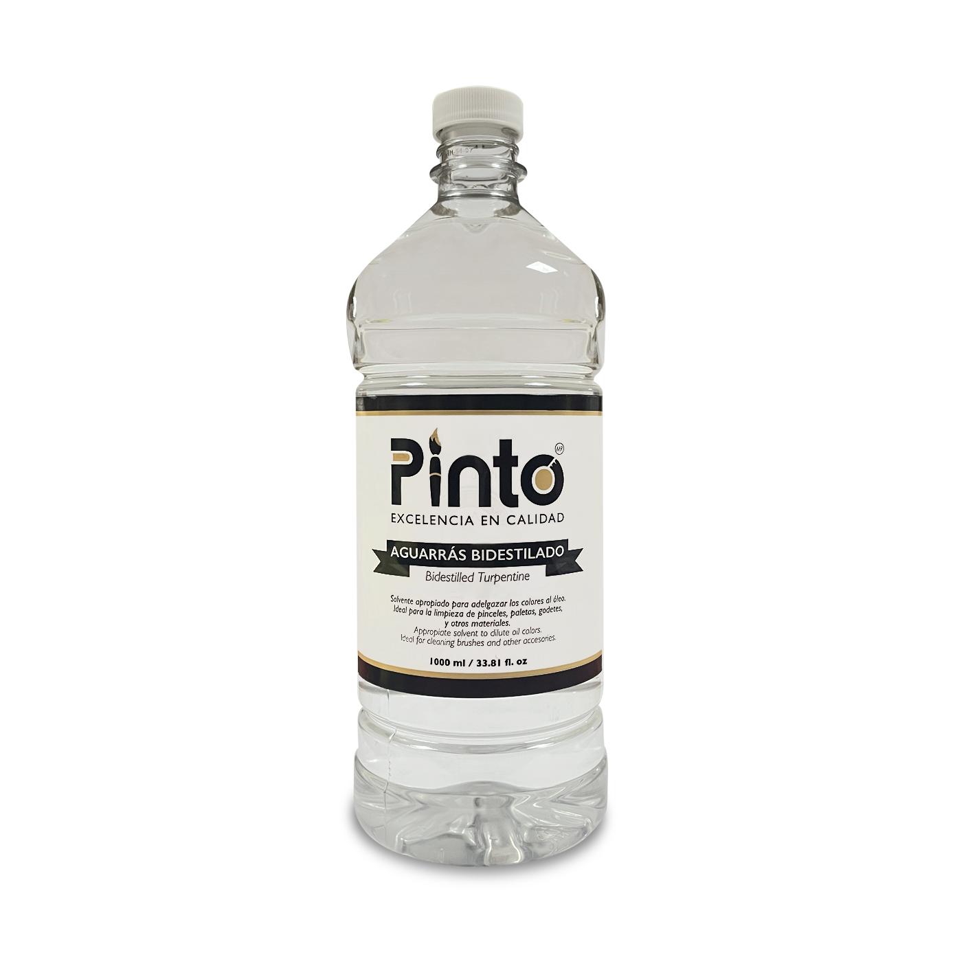 AGUARRAS PINTO BIDESTILADO PLAS 1LT FC