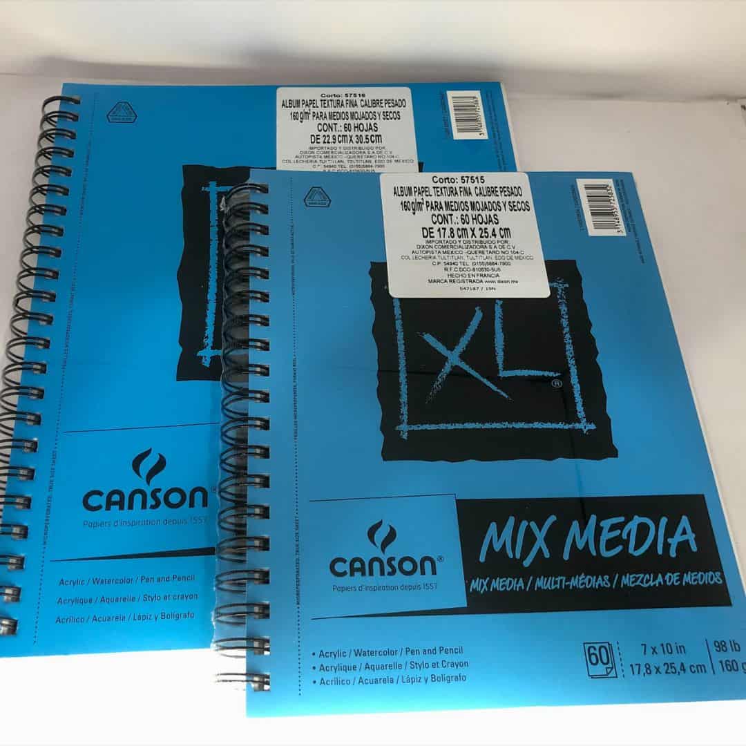 Block Canson Mix Media 160 grs.