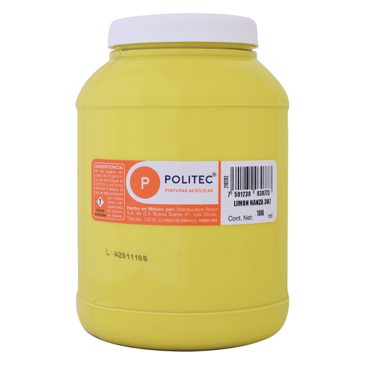 PINT ACR POLI #307 1000ML LIM HAZ FCO