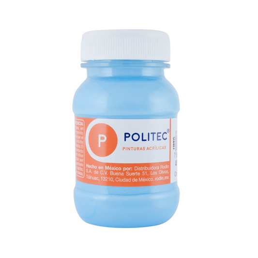 PINT ACR POLI #316 100ML AZU PAS FCO