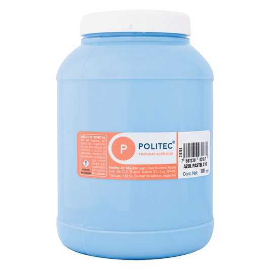 PINTURA ACRILICA POLITEC 500ML VARIOS COLORES