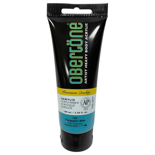 PINT ACR OBERTONE #145 100ML AZU TUR MAT