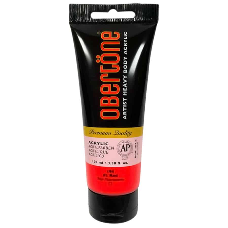 PINT ACR OBERTONE #194 100ML ROJ FLU