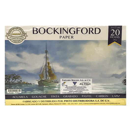Block Bockinford 190 gramos con 20 hojas