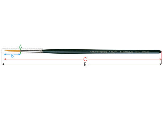 PINC DA VINCI S1270 #5/0 MC LINER SINT