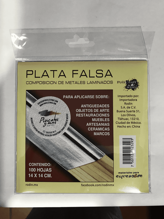 PLATA RODIN 14x14 FALSA CHI BLS 100H
