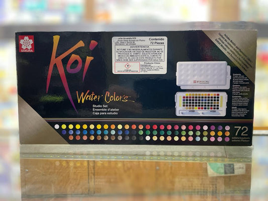ACUARELA KOI SAKURA NAC+ME SKETCH BOX 72